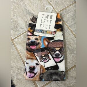 Two Left Feet Dog Socks